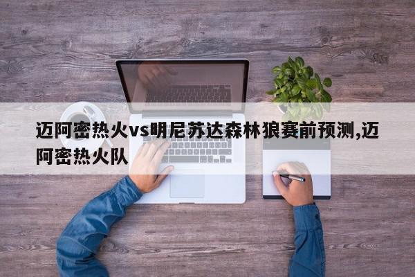 迈阿密热火vs明尼苏达森林狼赛前预测,迈阿密热火队